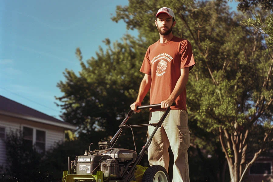 electronic mower