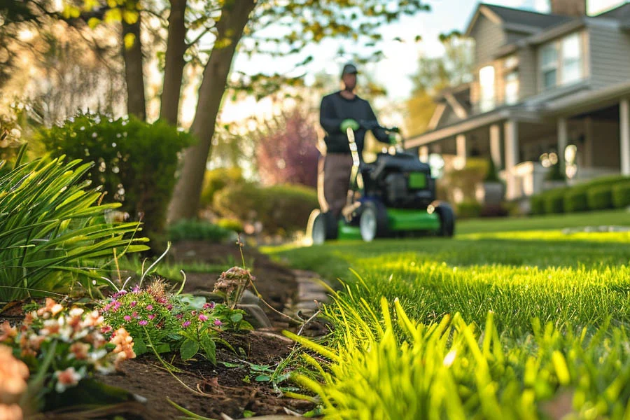 battery power lawn mowers