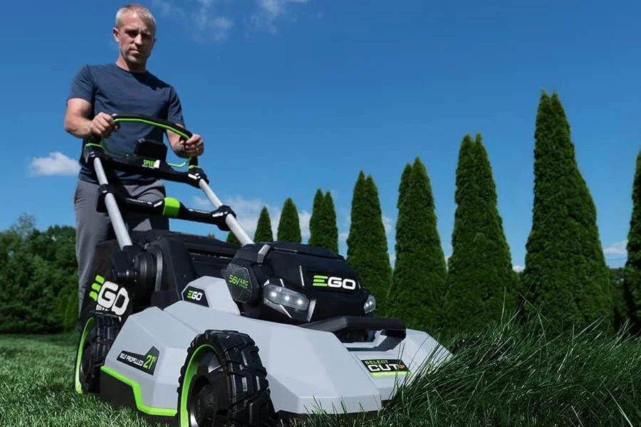 electronic mower