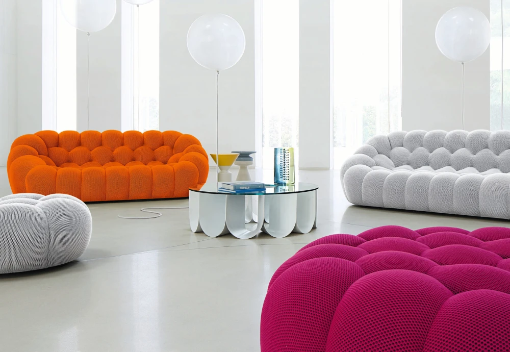 blue bubble sofa