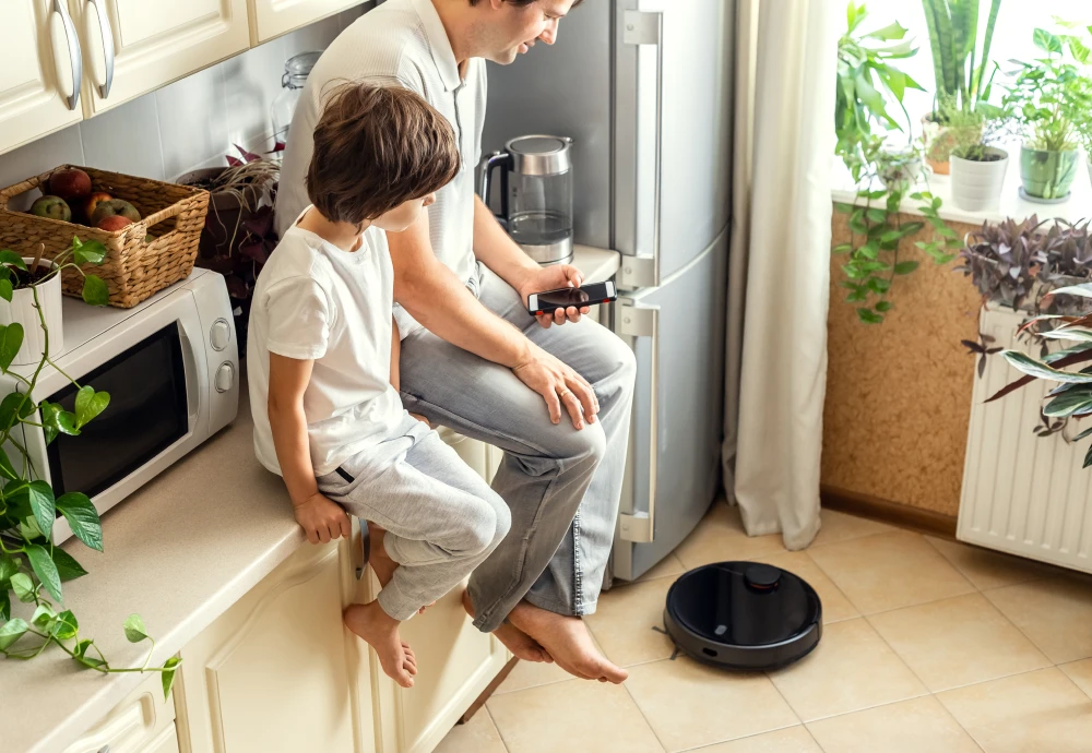 robot vacuum cleaner and mop